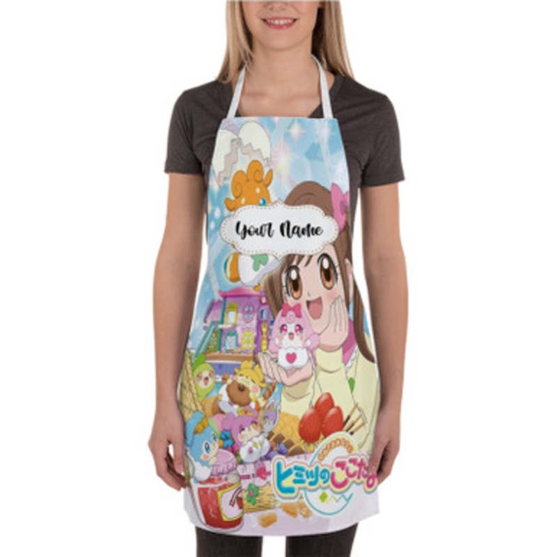 Pastele Kamisama Minarai Himitsu no Cocotama Custom Personalized Name Kitchen Apron