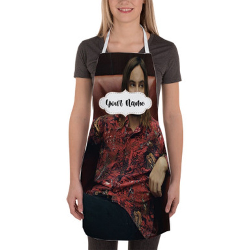 Pastele Kevin Parker Tame Impala Custom Personalized Name Kitchen Apron