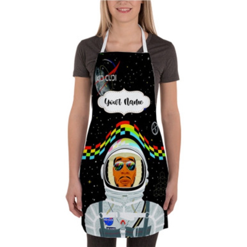 Pastele Kid Cudi Dat Custom Personalized Name Kitchen Apron