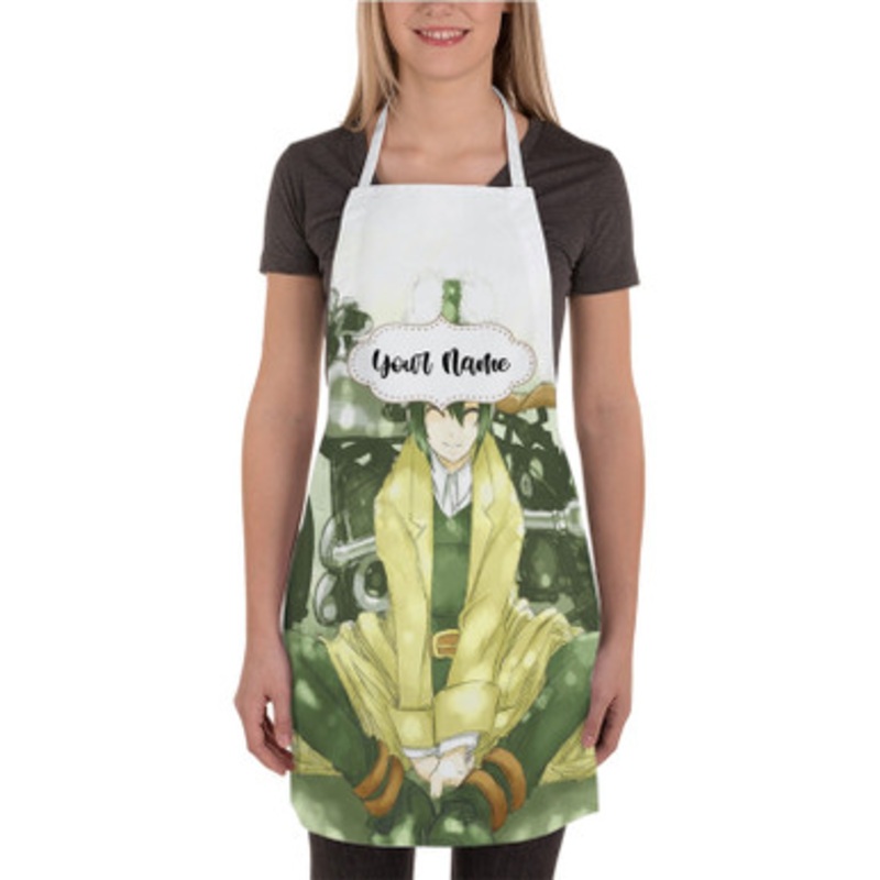 Pastele Kino s Journey Custom Personalized Name Kitchen Apron