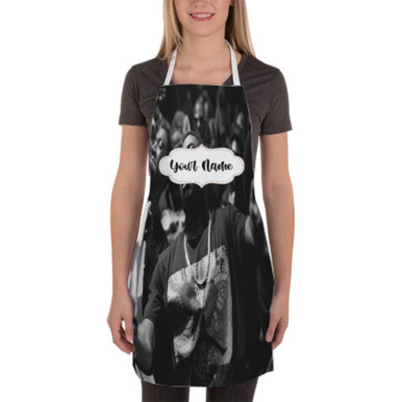 Pastele Kodak Black 2 Custom Personalized Name Kitchen Apron