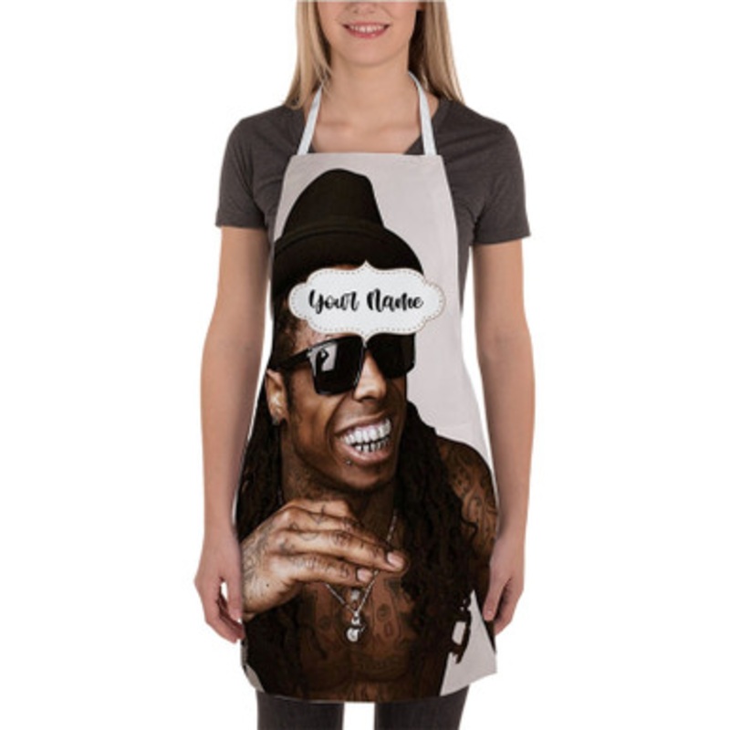 Pastele Lil Wayne Smoke Custom Personalized Name Kitchen Apron