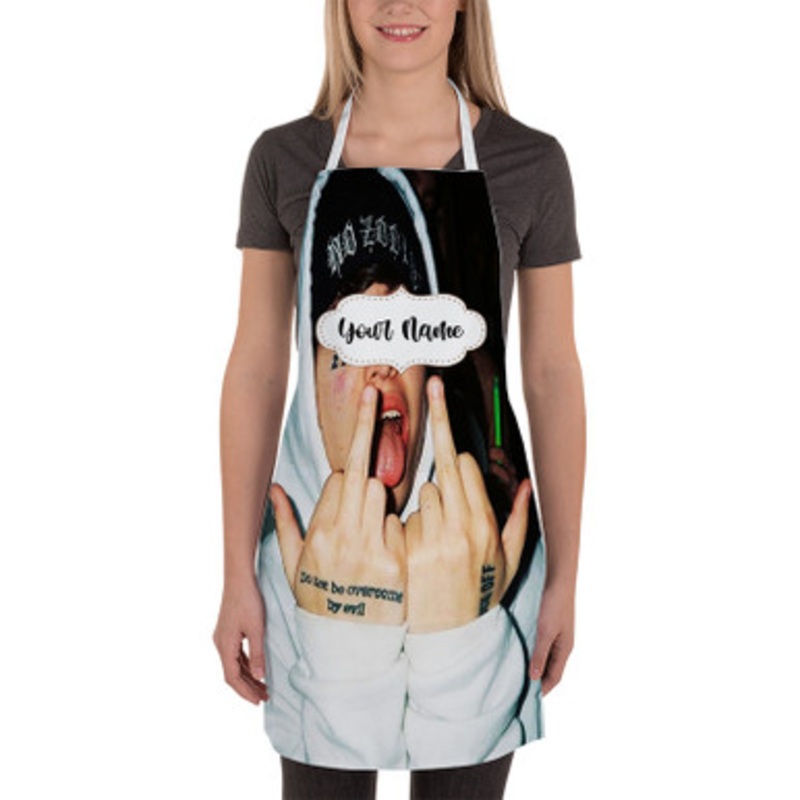 Pastele Lil Xan Custom Personalized Name Kitchen Apron
