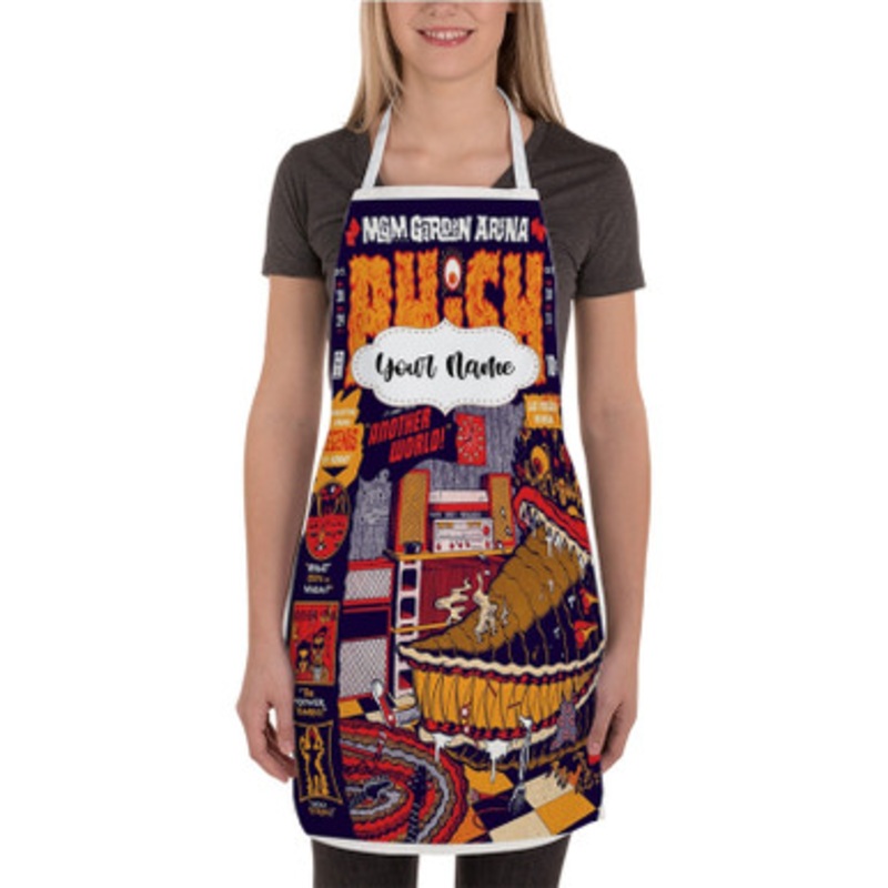 Pastele PHISH 2016 Tour MGM Garden Arena Custom Personalized Name Kitchen Apron