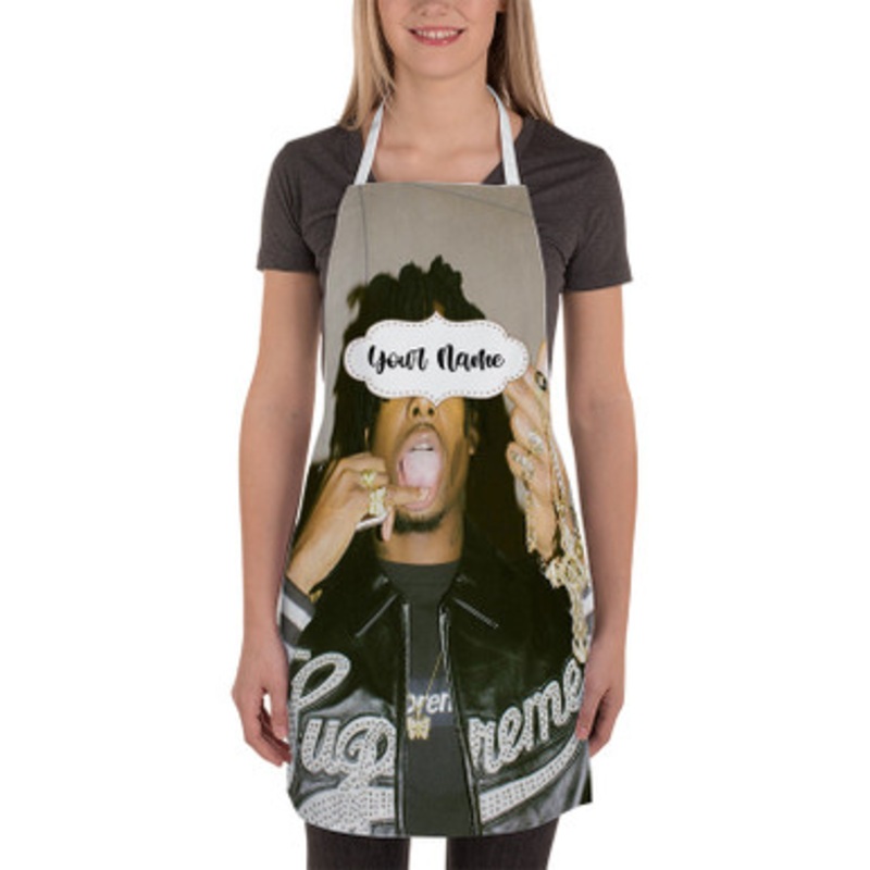Pastele Playboi Carti Custom Personalized Name Kitchen Apron