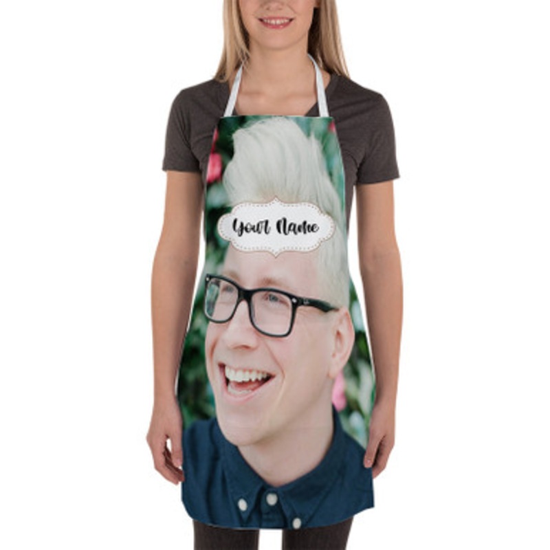 Pastele Tyler Oakley Custom Personalized Name Kitchen Apron
