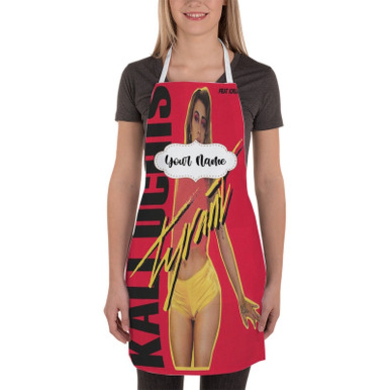 Pastele Tyrant Kali Uchis Feat Jorja Smith Custom Personalized Name Kitchen Apron