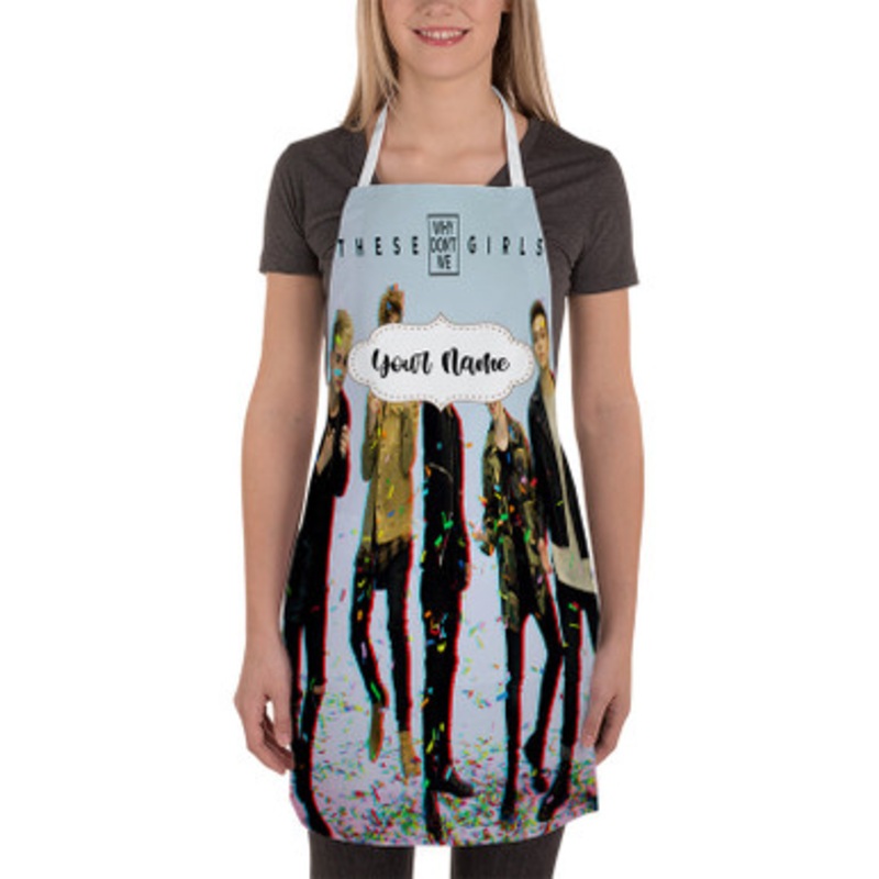 Pastele Why Don t We These Girls Custom Personalized Name Kitchen Apron