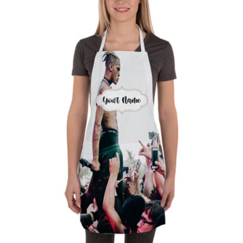 Pastele XXXTentacion Custom Personalized Name Kitchen Apron
