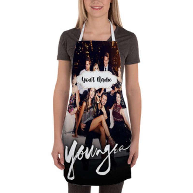 Pastele Younger Custom Personalized Name Kitchen Apron