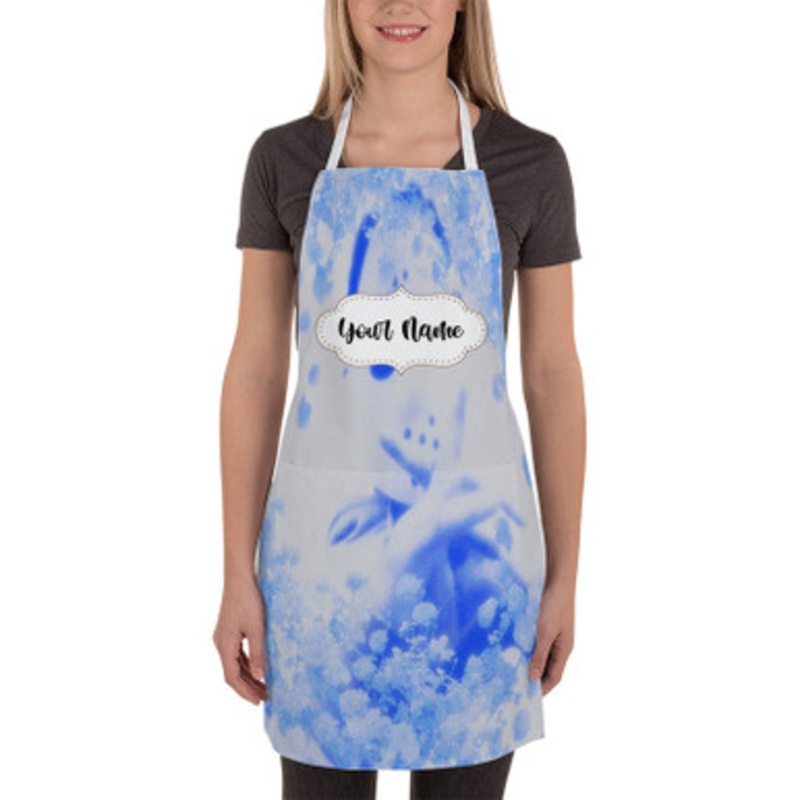 Pastele Yung Lean Frost God Custom Personalized Name Kitchen Apron