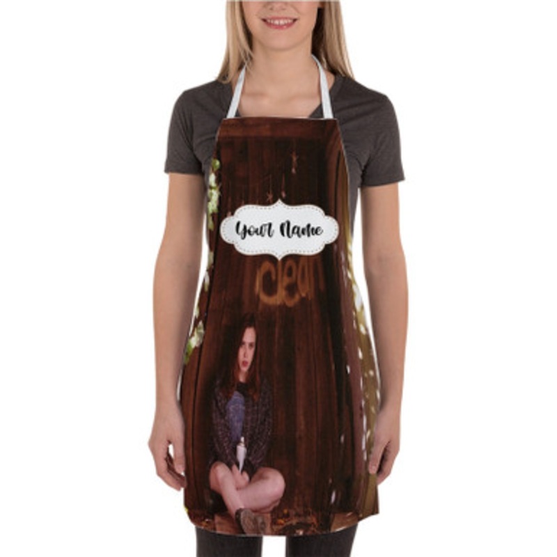 Pastele Clean Soccer Mommy Custom Personalized Name Kitchen Apron