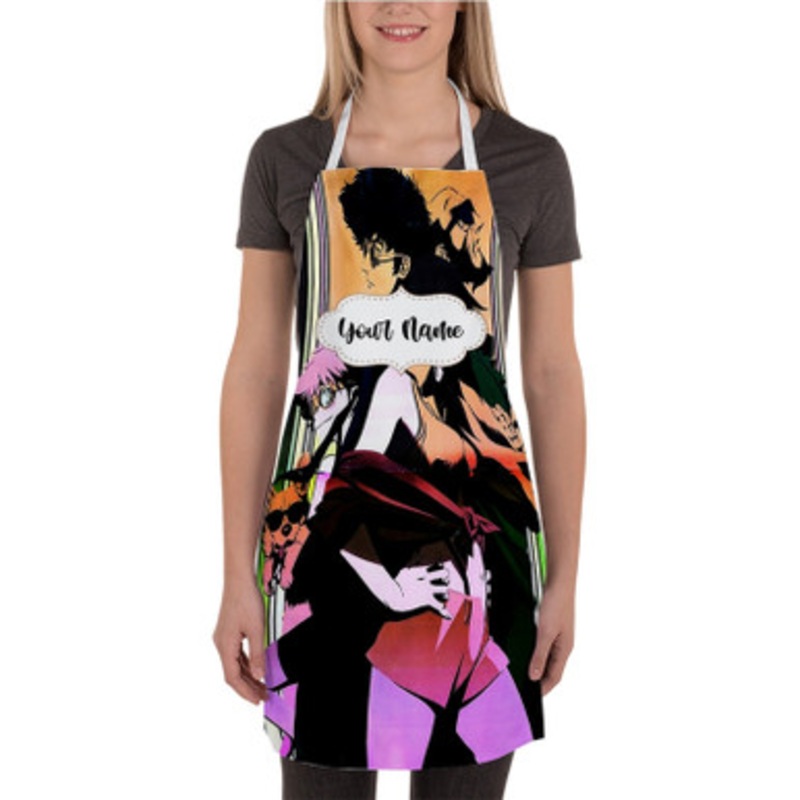 Pastele Cowboy Bebop Custom Personalized Name Kitchen Apron