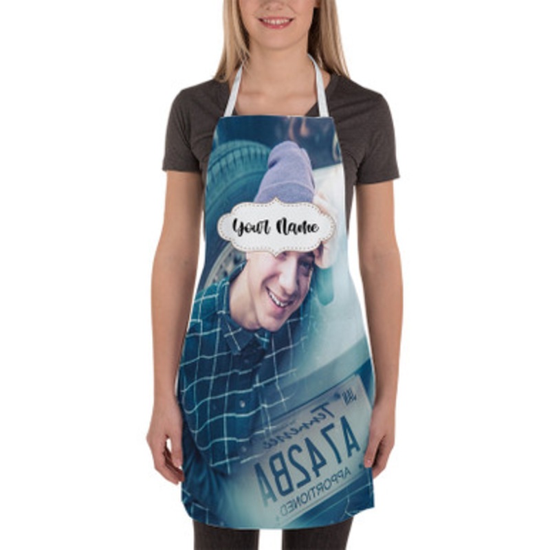 Pastele Daniel Seavey Why Don t We Custom Personalized Name Kitchen Apron