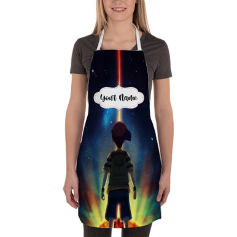 Pastele Earth Bound Mother 2 Custom Personalized Name Kitchen Apron