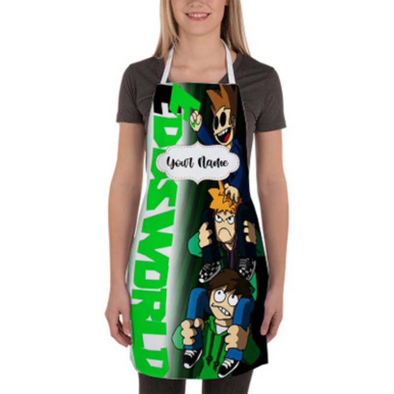 Pastele Eddsworld Arts Custom Personalized Name Kitchen Apron