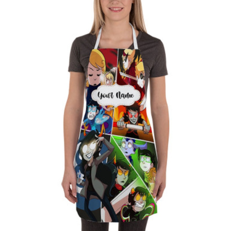 Pastele Homestuck Custom Personalized Name Kitchen Apron