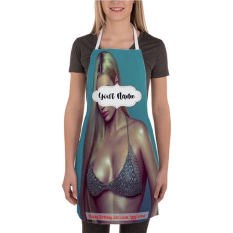 Pastele Iggy Azalea Custom Personalized Name Kitchen Apron