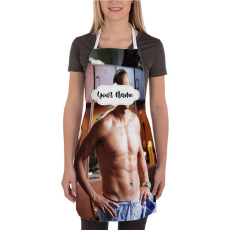 Pastele Jackson Avery Greys Anatomy Custom Personalized Name Kitchen Apron