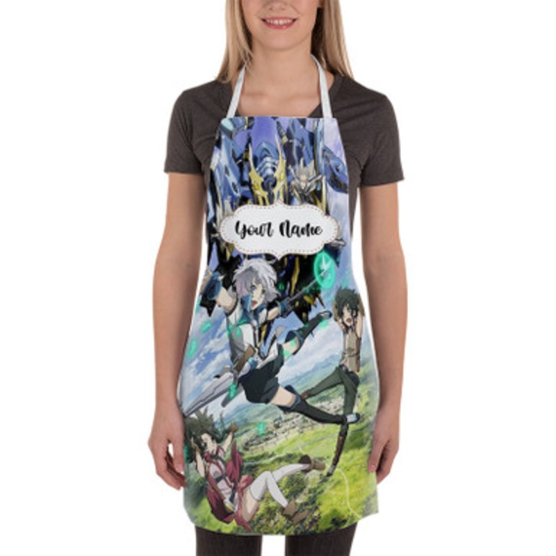 Pastele Knight s Magic Custom Personalized Name Kitchen Apron