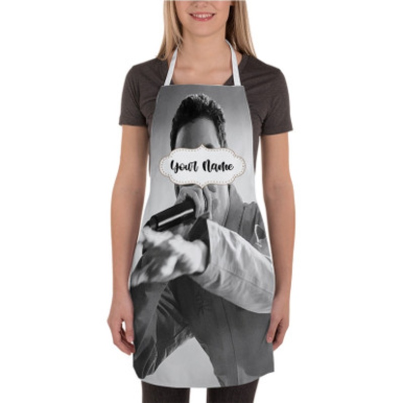 Pastele Logic Art Custom Personalized Name Kitchen Apron