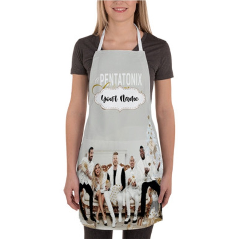 Pastele Pentatonix Christmas New Poster Print Wall Decor 24×36 Custom Personalized Name Kitchen Apron