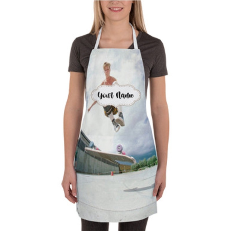 Pastele Rodney Mullen Custom Personalized Name Kitchen Apron