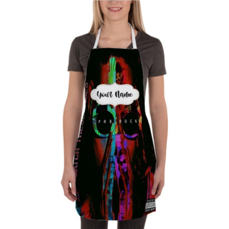Pastele Scrub Pn B Rock Custom Personalized Name Kitchen Apron