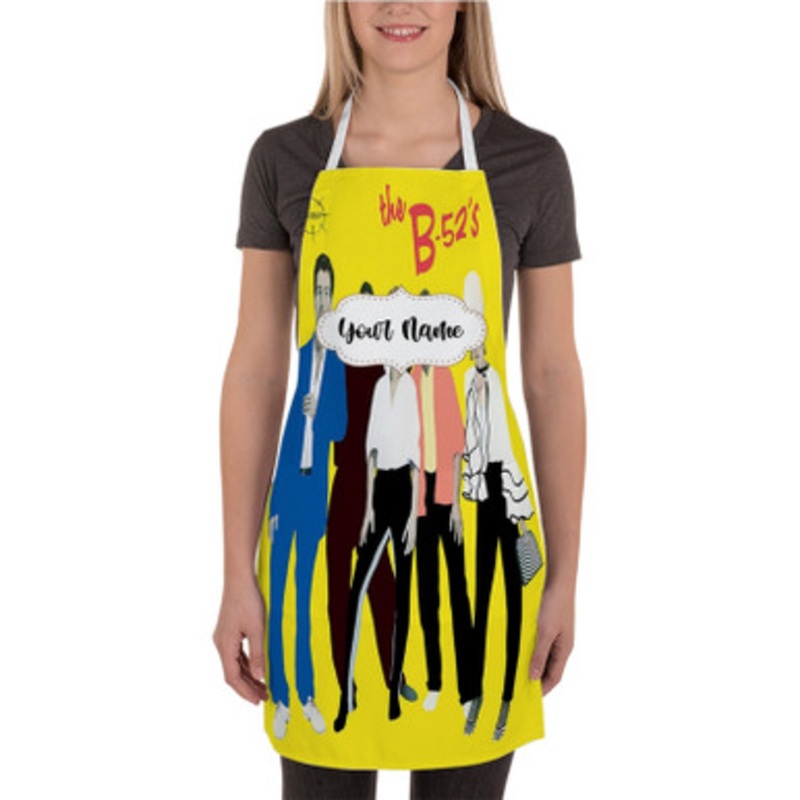 Pastele The B 52s Custom Personalized Name Kitchen Apron