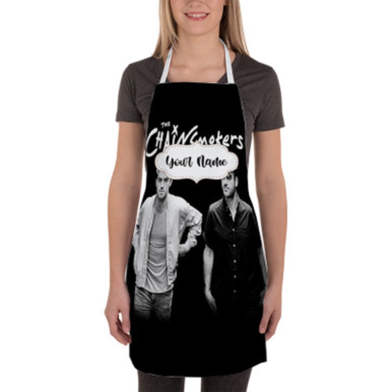 Pastele The Chainsmokers Art Custom Personalized Name Kitchen Apron