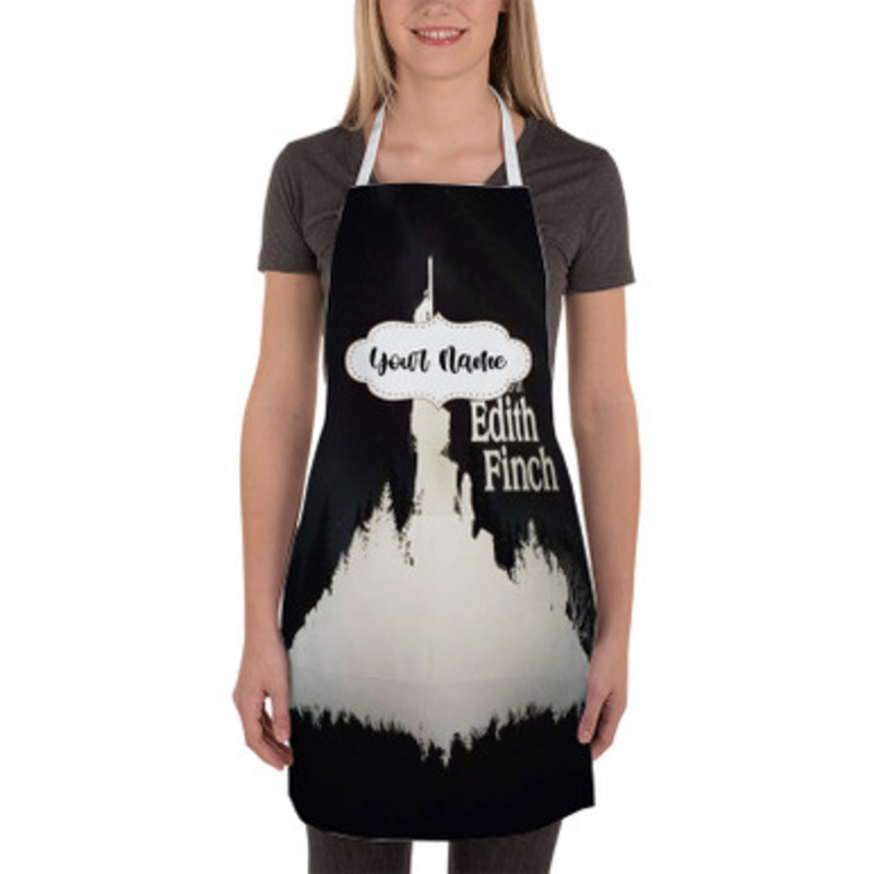 Pastele What Remains of Edith Finch Custom Personalized Name Kitchen Apron