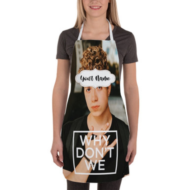 Pastele Why Don t We Jack Avery Custom Personalized Name Kitchen Apron