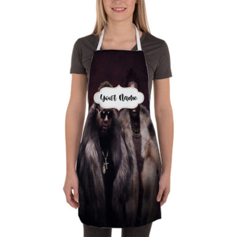 Pastele Young Thug Carnage Custom Personalized Name Kitchen Apron