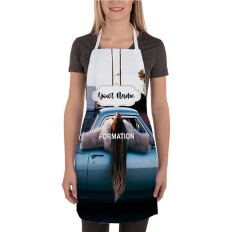 Pastele Beyonce Lemonade Formation Custom Personalized Name Kitchen Apron