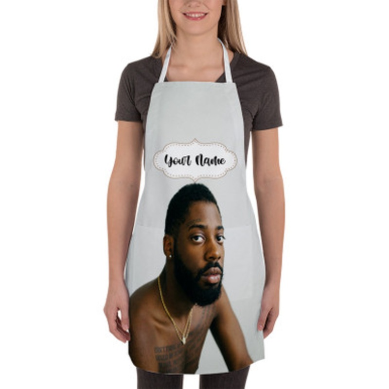 Pastele Brent Faiyaz Custom Personalized Name Kitchen Apron