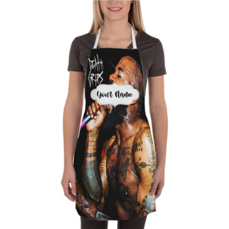 Pastele Death Grips Custom Personalized Name Kitchen Apron
