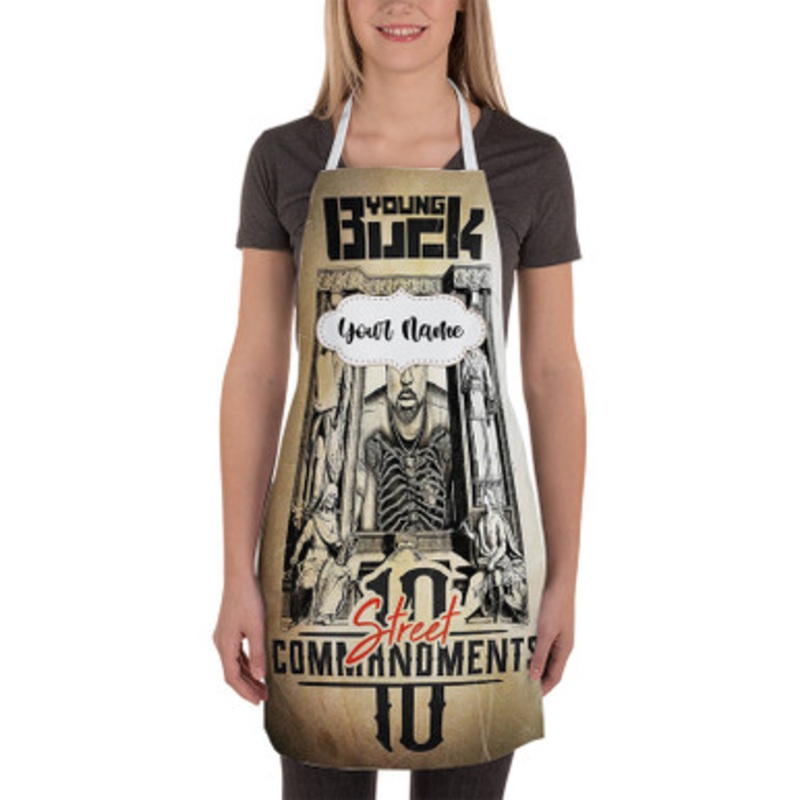 Pastele Dope 2 Ya Young Buck Custom Personalized Name Kitchen Apron
