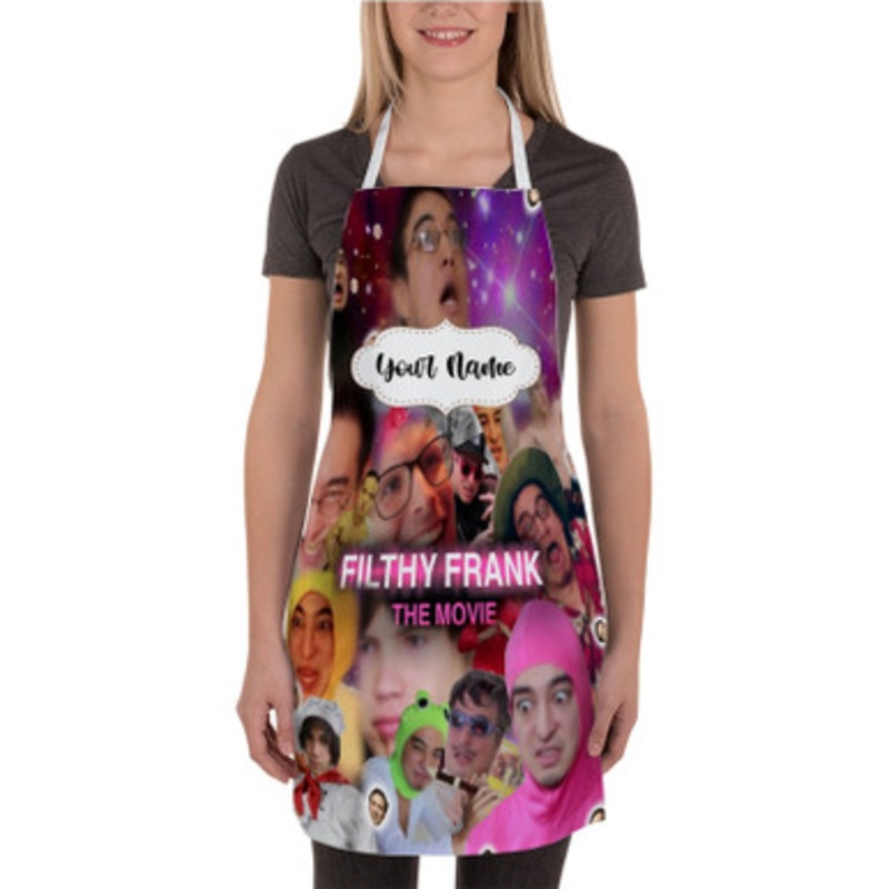 Pastele Filthy Frank The Movie New Custom Personalized Name Kitchen Apron