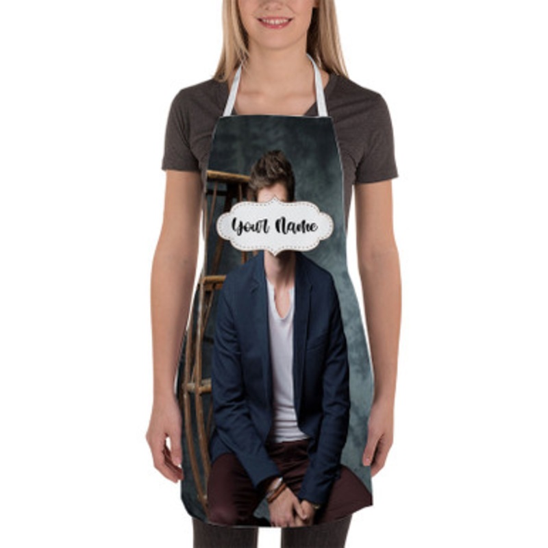 Pastele Grant Gustin Custom Personalized Name Kitchen Apron