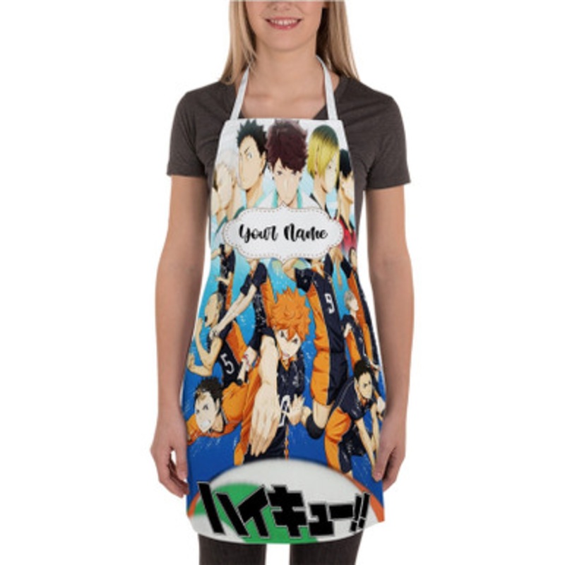 Pastele Haikyuu New Custom Personalized Name Kitchen Apron