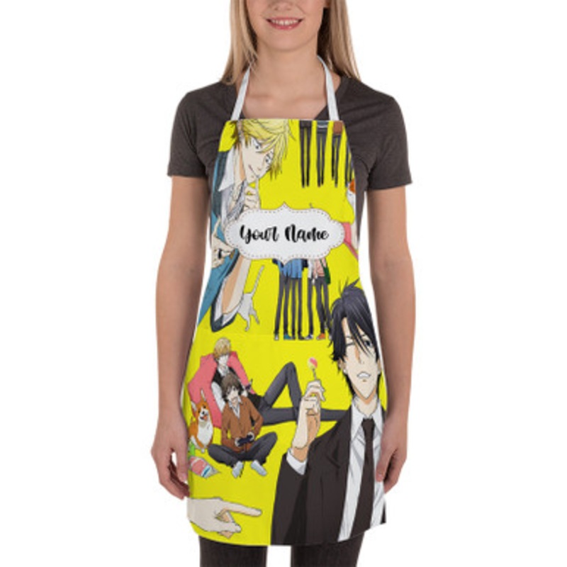 Pastele Hitorijime My Hero Custom Personalized Name Kitchen Apron