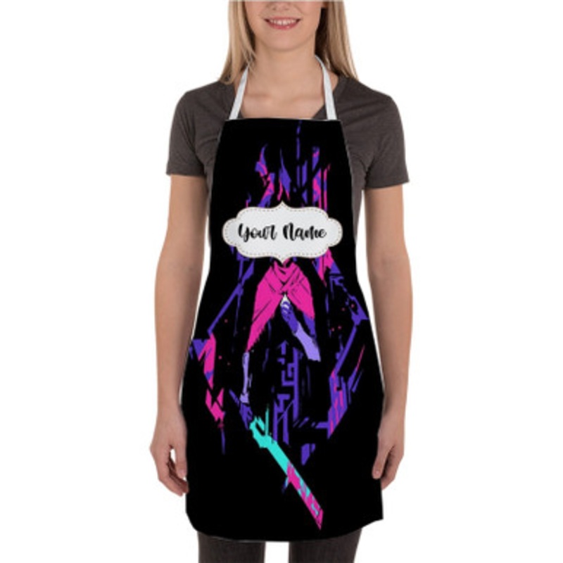 Pastele Hyper Light Drifter Custom Personalized Name Kitchen Apron