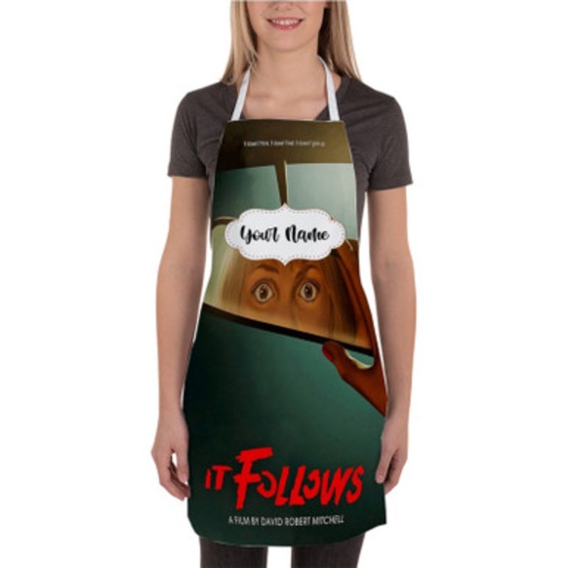 Pastele It Follows 2 Custom Personalized Name Kitchen Apron