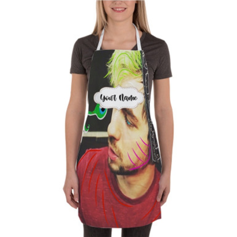Pastele Jacksepticeye New Custom Personalized Name Kitchen Apron