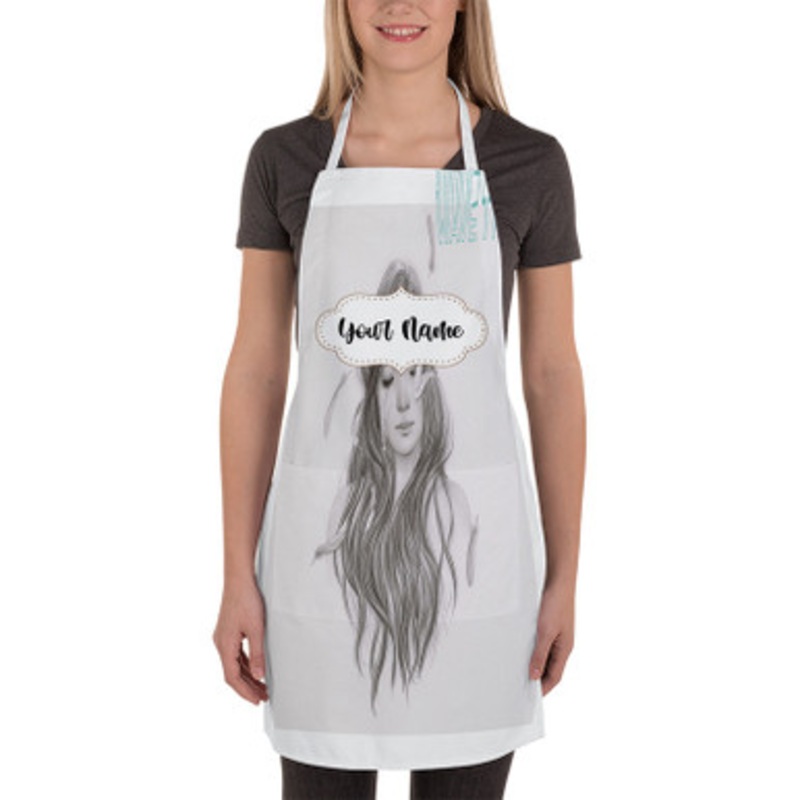 Pastele John Mayer Still Feel Like Your Man Custom Personalized Name Kitchen Apron