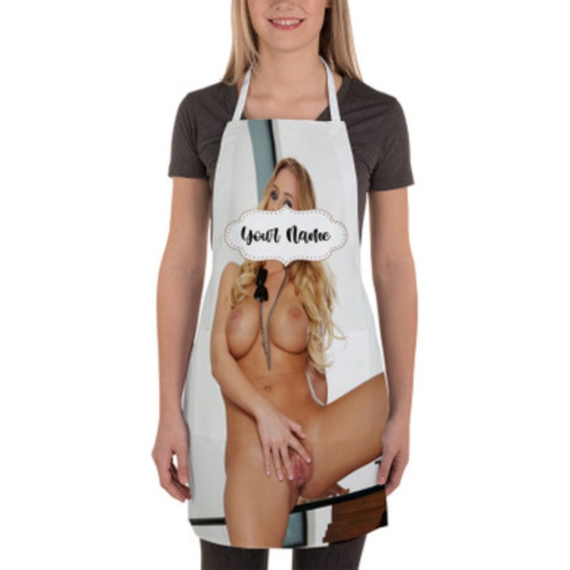 Pastele Nicole Aniston Art Custom Personalized Name Kitchen Apron