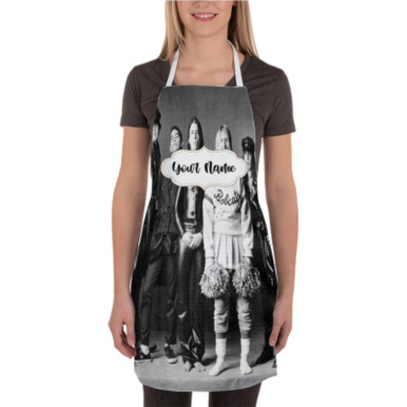 Pastele Nirvana Band Custom Personalized Name Kitchen Apron