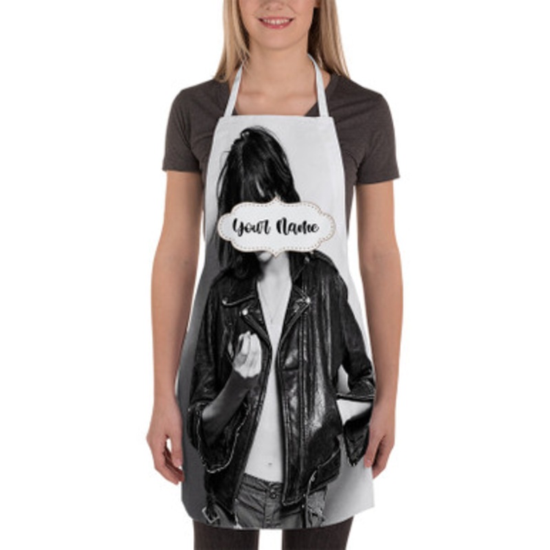 Pastele Patti Smith Custom Personalized Name Kitchen Apron