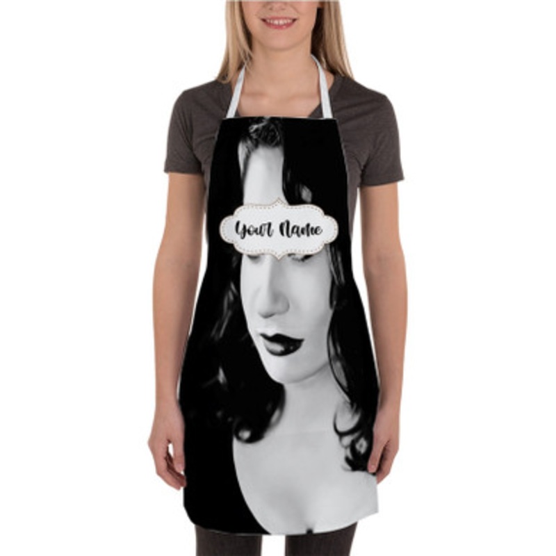 Pastele Regina Spektor New Custom Personalized Name Kitchen Apron