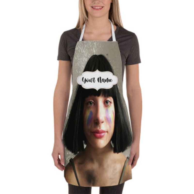 Pastele Sia The Greatest Custom Personalized Name Kitchen Apron